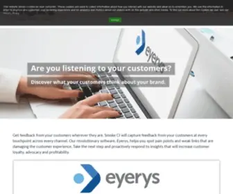 Eyerys.co.za(Smoke customer intelligence) Screenshot