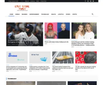 Eyescoretimes.com(Eye Score Times) Screenshot
