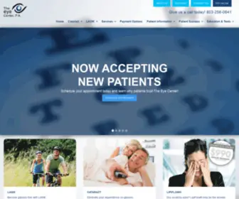 Eyeseenaturally.com(LASIK Cataract Columbia SC) Screenshot