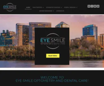 Eyesmilecentro.com(Optometry and Dentistry in Arlington) Screenshot