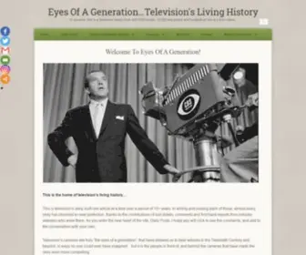 Eyesofageneration.com(Eyes Of A Generation…Television's Living History) Screenshot