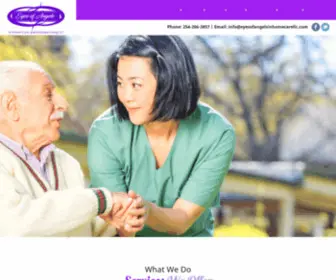 Eyesofangelsinhomecarellc.com(Eyes of Angels in Home Care and Assisted Living LLC) Screenshot