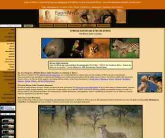 Eyesonafrica.net(African Safaris) Screenshot