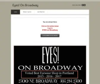 Eyesonbroadway.info(On Broadway) Screenshot