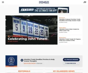 Eyesonisles.com(New York Islanders News) Screenshot