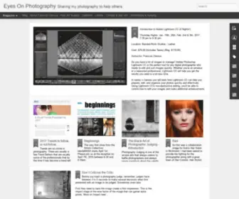 Eyesonphoto.com(Eyes On Photography) Screenshot