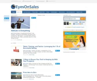Eyesonsales.com(Sales Tips) Screenshot