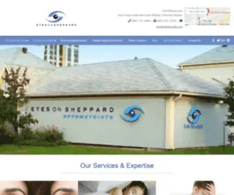 Eyesonsheppard.com(Eyes on Sheppard in North York) Screenshot