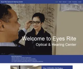 Eyestoears.com(Eyes Rite Optical & Hearing Center) Screenshot