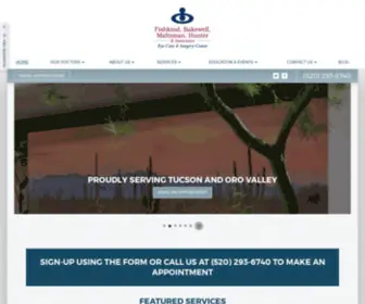 Eyestucson.com(Fishkind, Bakewell, Maltzman & Hunter Eye Care and Surgery Center) Screenshot