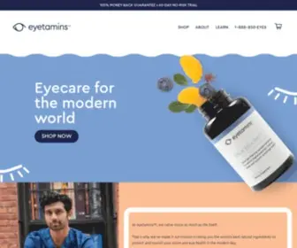 Eyetamins.co(Eyetamins®) Screenshot