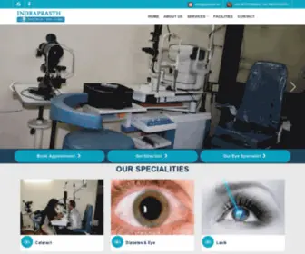 Eyetech.in(Indraprasth Eye Tech) Screenshot