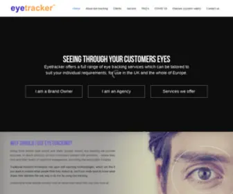 Eyetracker.co.uk(Seeing Through Your Customers Eyes) Screenshot