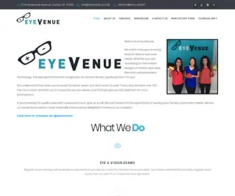 Eyevenuedallas.com(EyeVenue) Screenshot