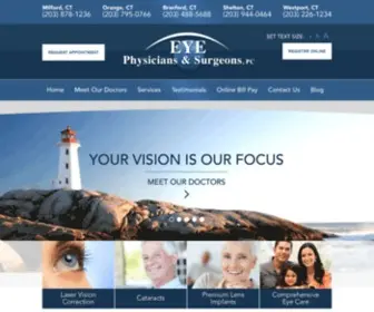 Eyevision2020.net(Eye Physicians & Surgeons PC) Screenshot