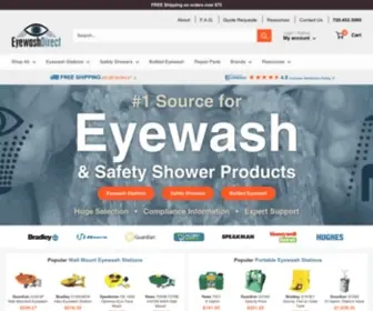 Eyewashdirect.com(Eyewash Direct) Screenshot