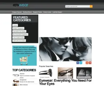 Eyewear.com(Designer Eyewear) Screenshot