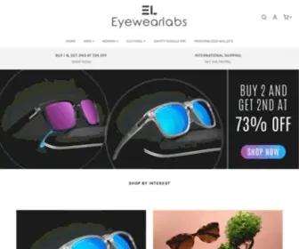 Eyewearlabs.com(Buy Sunglasses & Power Sunglasses Online at Best Prices) Screenshot