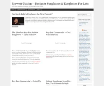 Eyewearnationblog.com(Eyewear Nation) Screenshot