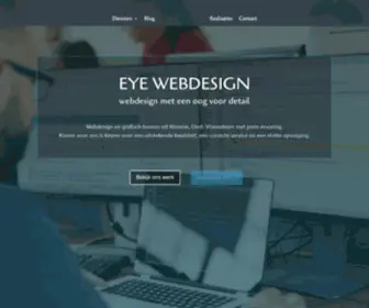 Eyewebdesign.be(Webdesign bureau in Oost) Screenshot