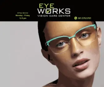 Eyeworksolney.com(Olney Optometry) Screenshot