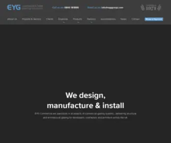 Eygcommercial.co.uk(UK-wide Commercial Windows & Glazing Contractors) Screenshot