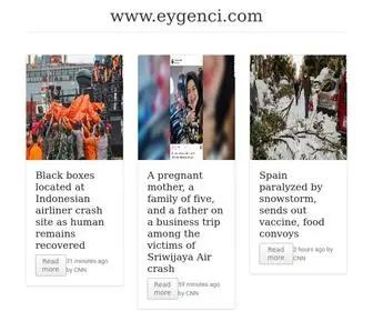 Eygenci.com(Top News for Wandering Minds) Screenshot