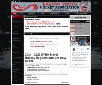 Eyhaicedragons.com(Hockey) Screenshot