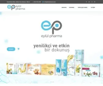 Eylulpharma.com(Eylül) Screenshot