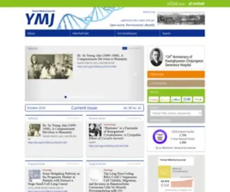Eymj.org(Yonsei Medical Journal) Screenshot