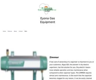 Eyonagas.co.za(Eyona Gas Equipment) Screenshot