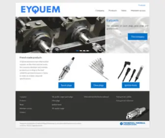Eyquem.com(Eyquem Spark Plugs) Screenshot