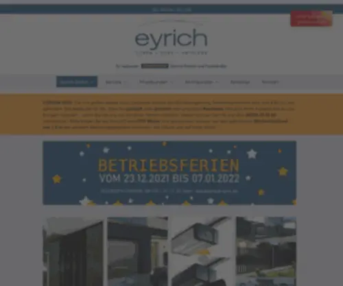 Eyrich-GMBH.de(Eyrich GMBH) Screenshot