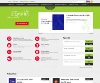 Eysines.fr(Ville d'Eysines) Screenshot