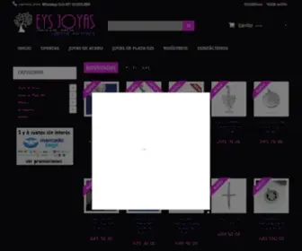 Eysjoyas.com(Distribuidor de Joyas de Plata 925 y Acero por Mayor) Screenshot