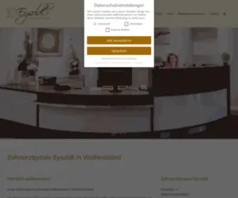 Eysoldt-Zahnarztpraxis.de(Zahnarztpraxis) Screenshot