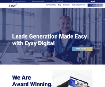 Eysy.digital(Premier Digital Marketing Company in Singapore) Screenshot