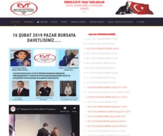 Eyt.org.tr(Emeklilikte yaşa takılanlar) Screenshot