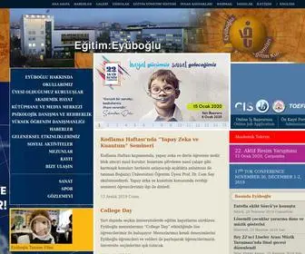 Eyuboglu.k12.tr(Eyüboğlu) Screenshot