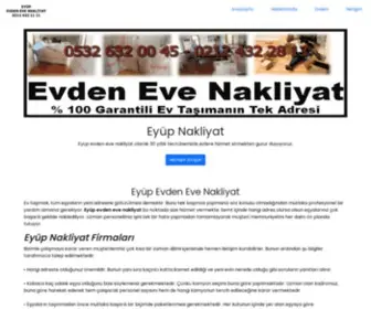 Eyupnakliyat.net(Eyüp Evden Eve Nakliyat) Screenshot