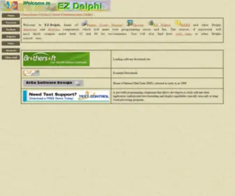 EZ-Delphi.com(EZ Delphi) Screenshot