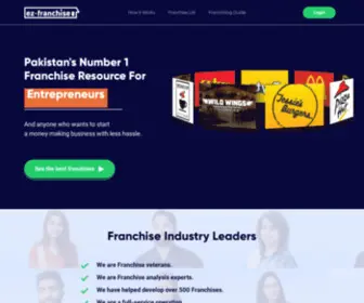 EZ-Franchise.com(The Best Franchises for Sale in Pakistan) Screenshot