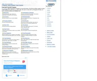 EZ-Freebies.com(Free Stuff from) Screenshot