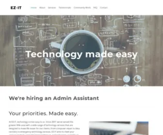 EZ-It.biz(EZ-IT - Home) Screenshot