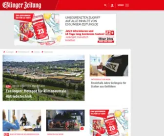 EZ-Online.de(Nachrichten für Esslingen & die Region) Screenshot