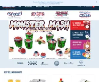 EZ-Squeeze.com(EZ-Gelatin Shot Products) Screenshot