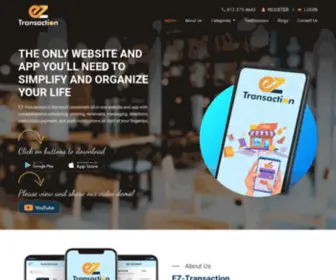 EZ-Transaction.com(Online appointment scheduling) Screenshot