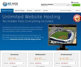 EZ-Web-Hosting.com(Ez Web Hosting (Official site)) Screenshot