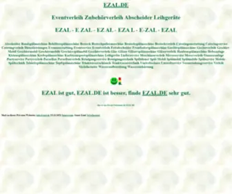 Ezal.de(Spülmobil) Screenshot