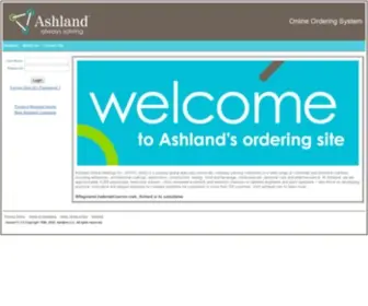 Ezashland.com(ECustomer Log In) Screenshot